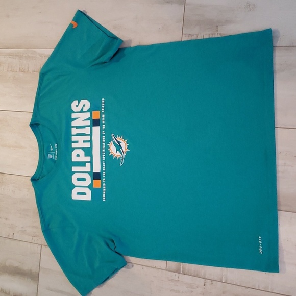 Nike Other - MIAMI DOLPHINS ATHLETIC FIT NIKE SHIRT